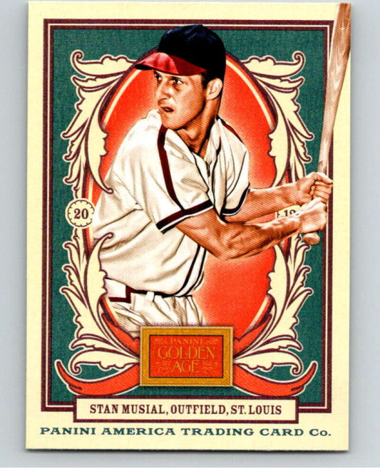 2013 Panini Golden Age #51 Stan Musial V87083 Image 1