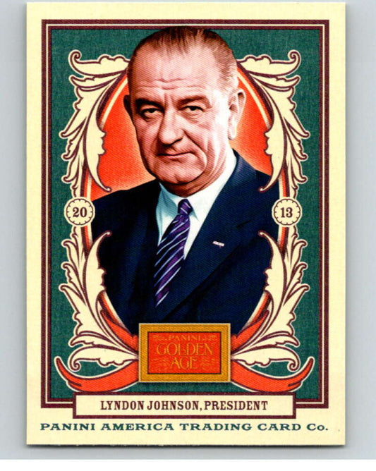 2013 Panini Golden Age #67 Lyndon Johnson V87097 Image 1