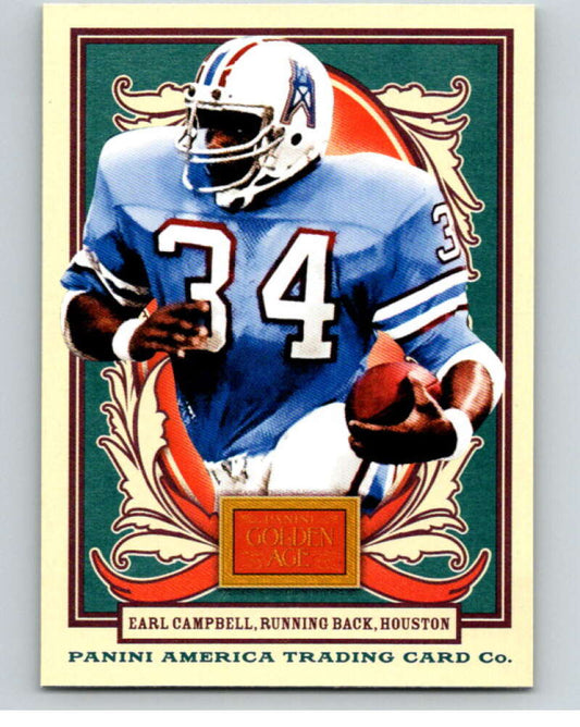 2013 Panini Golden Age #115 Earl Campbell V87138 Image 1