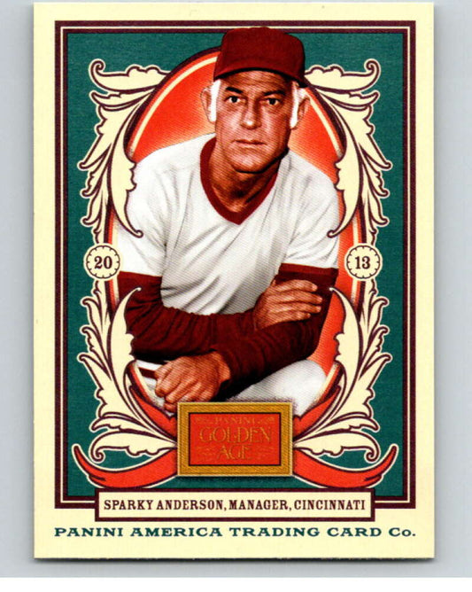 2013 Panini Golden Age #141 Sparky Anderson V87162 Image 1