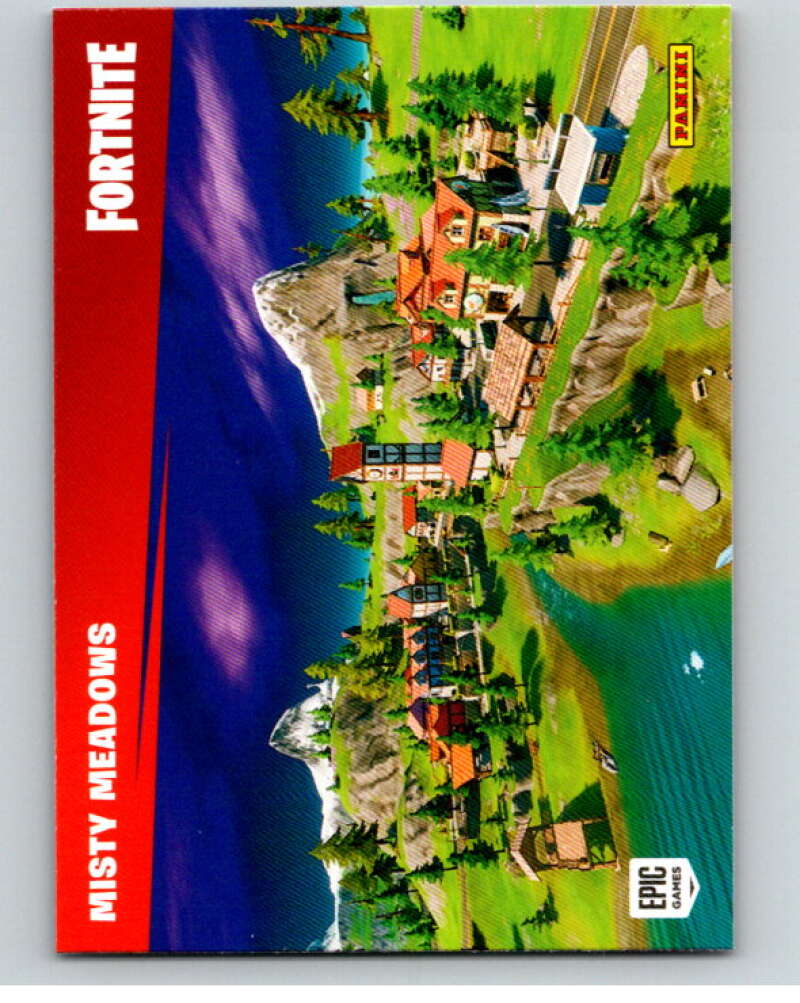 2020 Panini Fortnite  Series 2 Maps #M6 Misty Meadows   V87349 Image 1