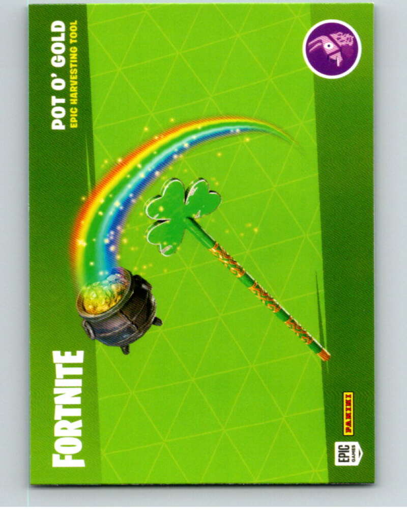 2020 Panini Fortnite  Series 2  Tool #H29 pot O' Gold/Power Punch   V87373 Image 1