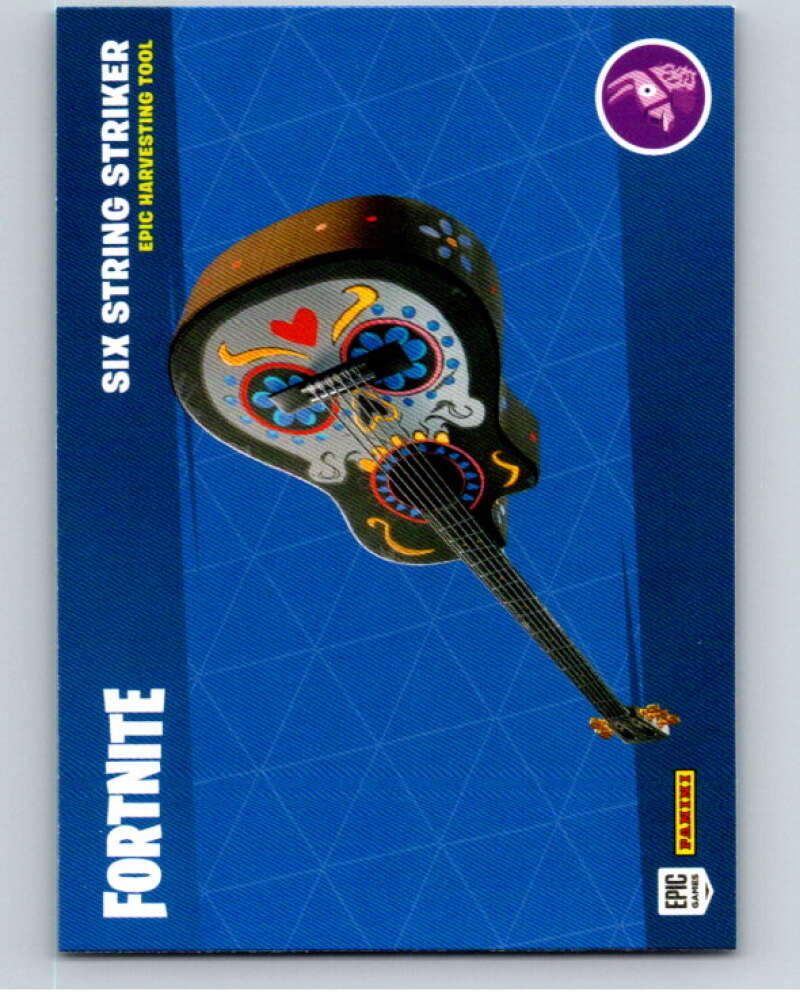 2020 Panini Fortnite  Series 2  Tool #H32 Six String Striker/Storm Bolt   V87375 Image 1
