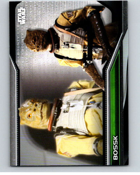 2021 Topps Star Wars Bounty Hunters  #B1-4 Bossk  The Empire Strikes  V87416 Image 1