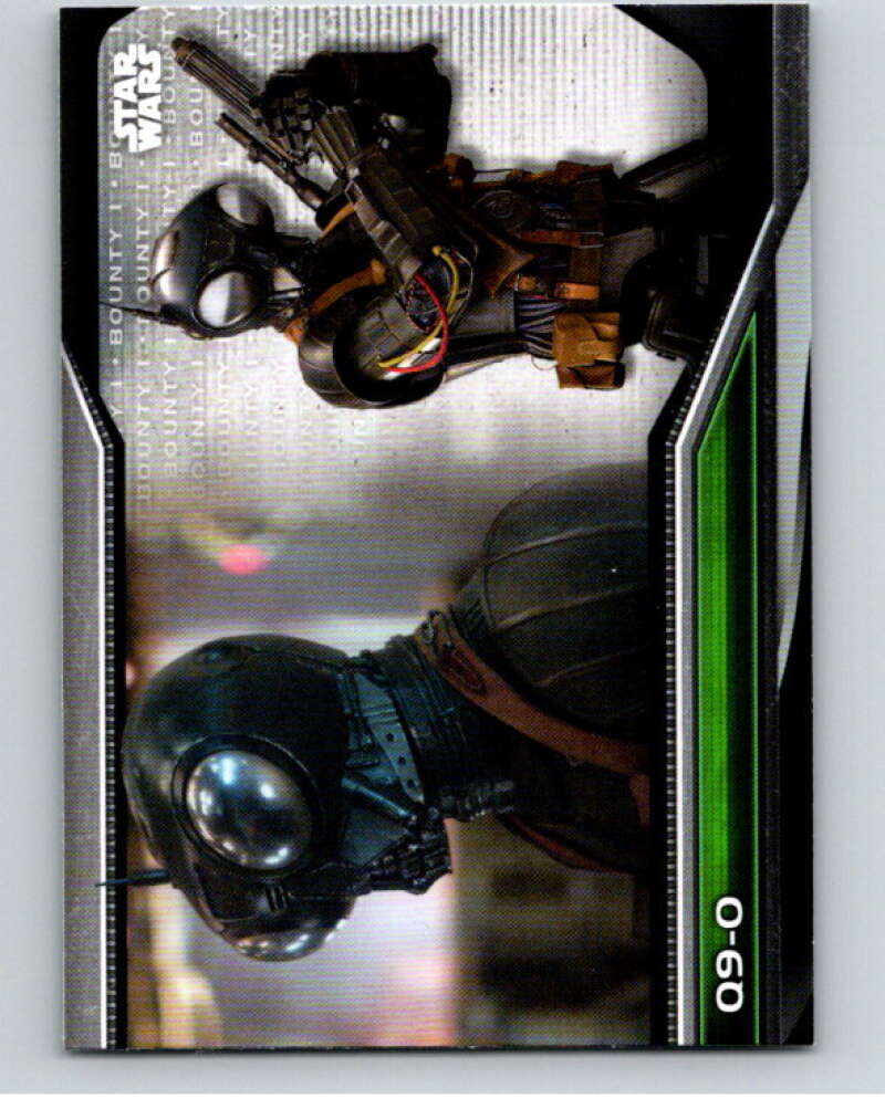 2021 Topps Star Wars Bounty Hunters  #B1-59 Q9-0  The Mandalorian   V87444 Image 1