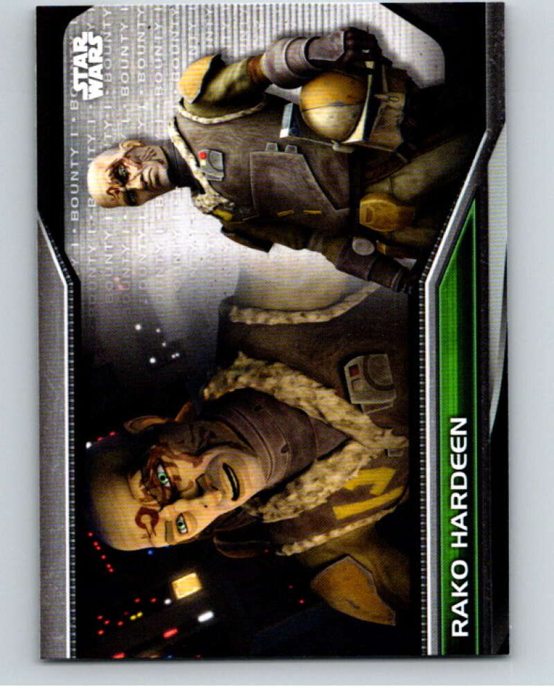 2021 Topps Star Wars Bounty Hunters  #B1-77 Rako Hardeen  The Clone  V87456 Image 1