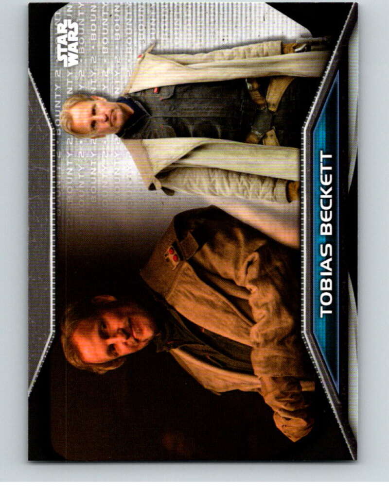 2021 Topps Star Wars Bounty Hunters  #B2-39 Tobias Beckett  Solo:  V87482 Image 1