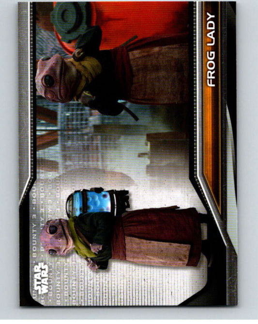 2021 Topps Star Wars Bounty Hunters  #B3-64 Frog Lady  The Mandalorian  V87513 Image 1