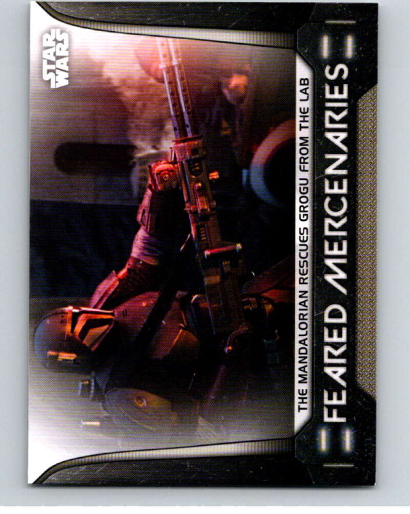 2021 Topps Star Wars Bounty Hunters Feared Mandalorian #IM3 V87546 Image 1