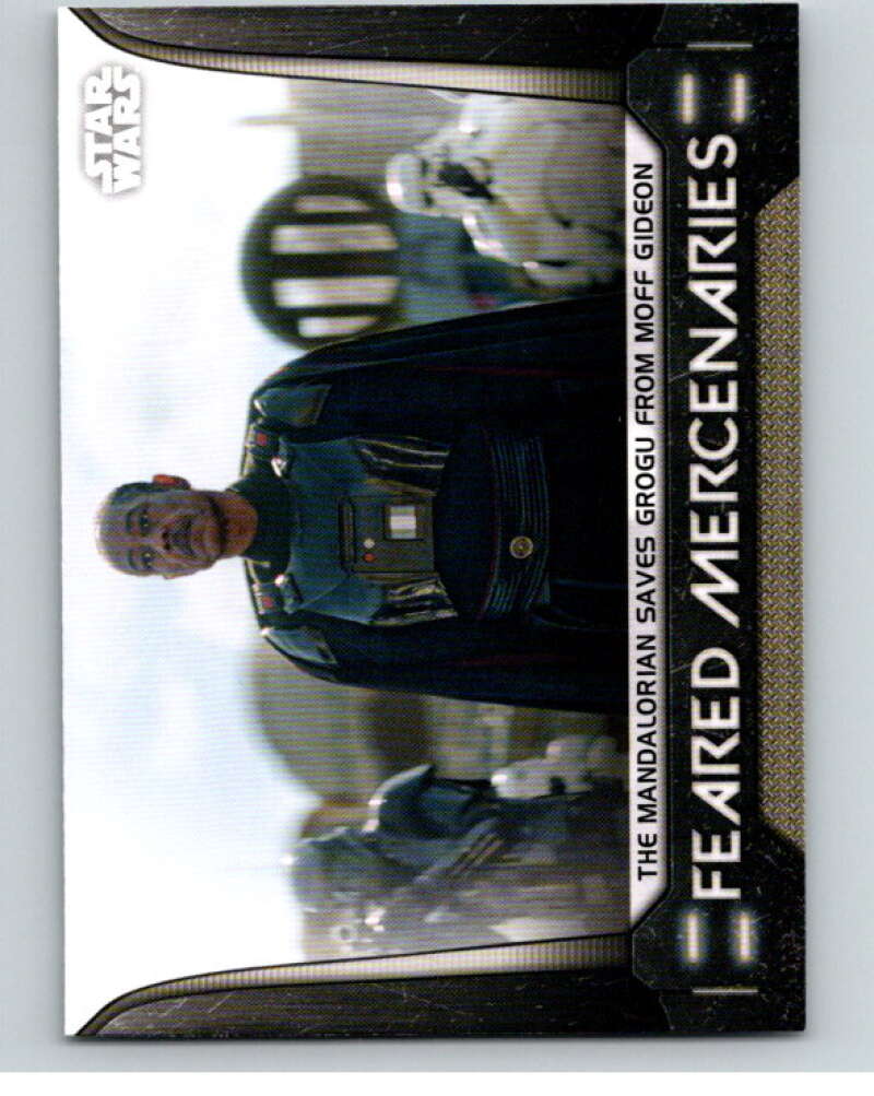 2021 Topps Star Wars Bounty Hunters Feared Mandalorian #IM4  V87550 Image 1