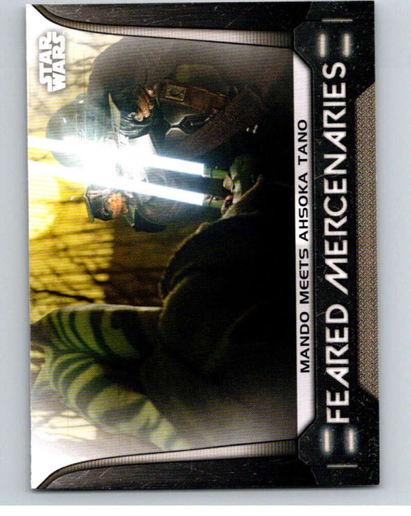 2021 Topps Star Wars Bounty Hunters Feared Mandalorian #IM7   V87558 Image 1