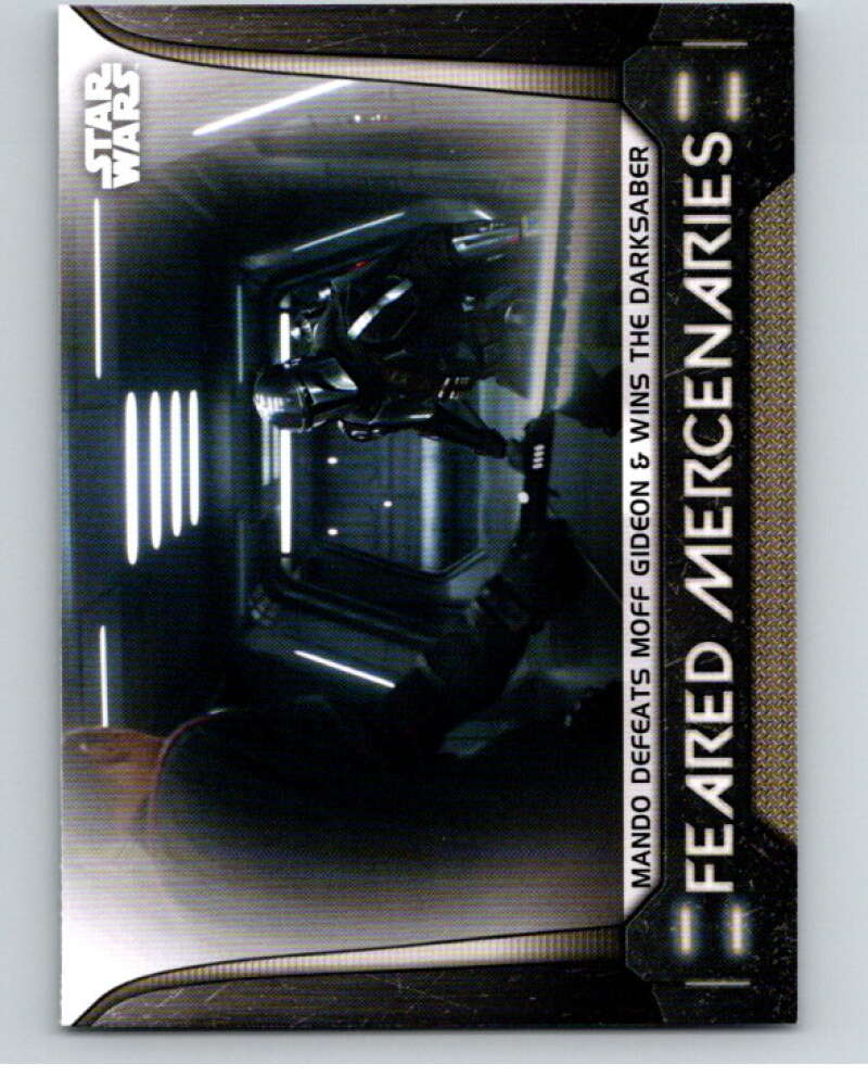 2021 Topps Star Wars Bounty Hunters Feared Mandalorian #IM9   V87564 Image 1