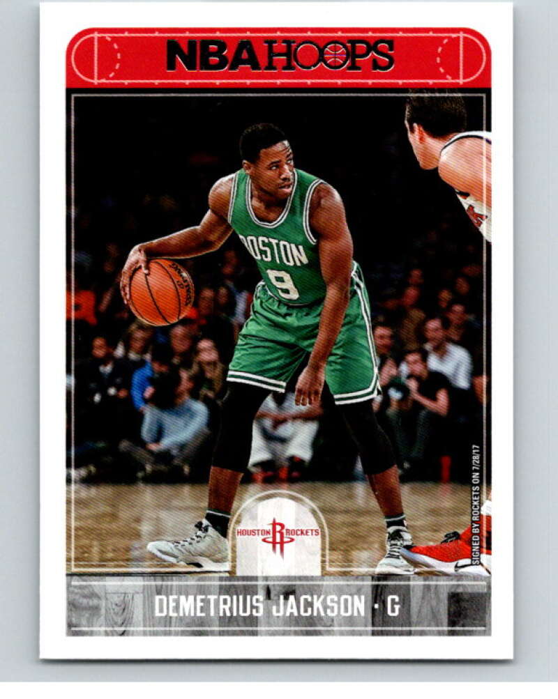 2017-18 Panini Hoops #40 Demetrius Jackson  Houston Rockets  V87577 Image 1