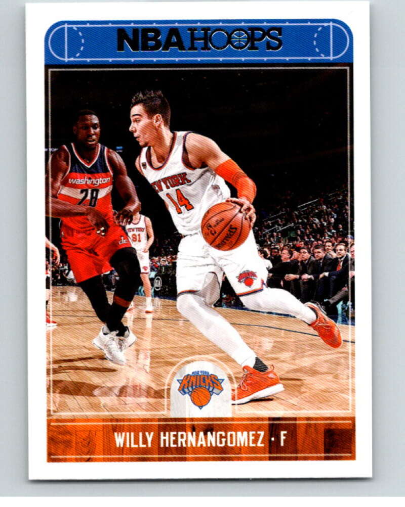 2017-18 Panini Hoops #103 Willy Hernangomez  New York Knicks  V87586 Image 1