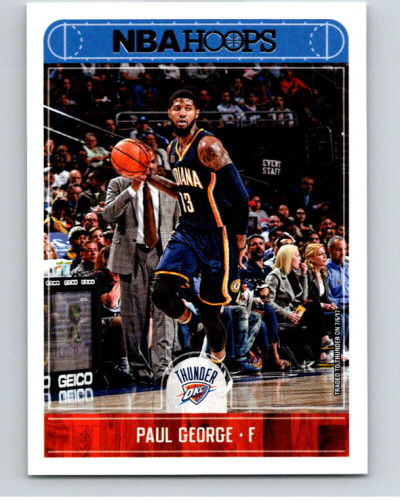 2017-18 Panini Hoops #149 Paul George  Oklahoma City Thunder  V87589 Image 1