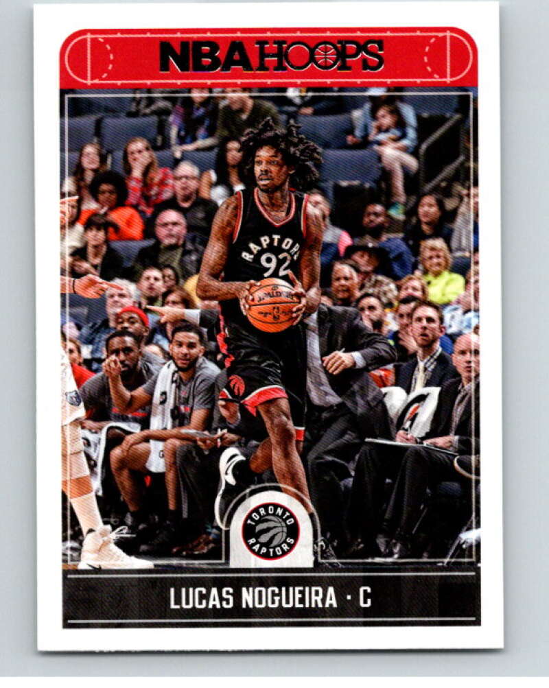 2017-18 Panini Hoops #181 Lucas Nogueira  Toronto Raptors  V87592 Image 1