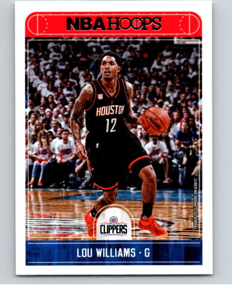 2017-18 Panini Hoops #191 Lou Williams  Los Angeles Clippers  V87595 Image 1