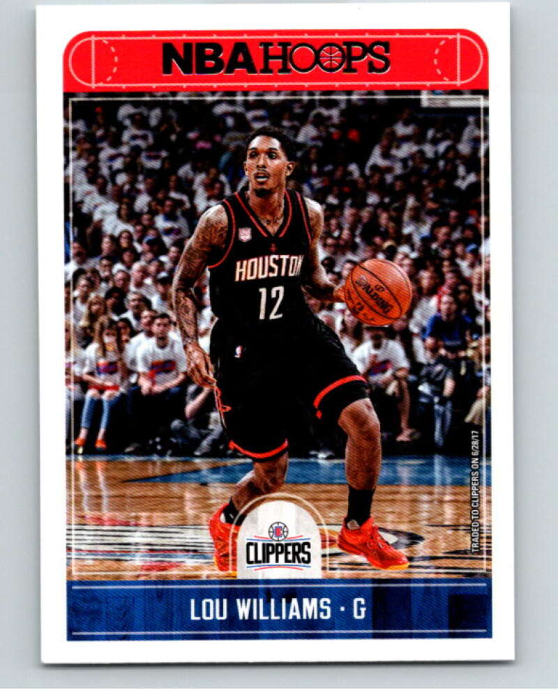 2017-18 Panini Hoops #191 Lou Williams  Los Angeles Clippers  V87596 Image 1