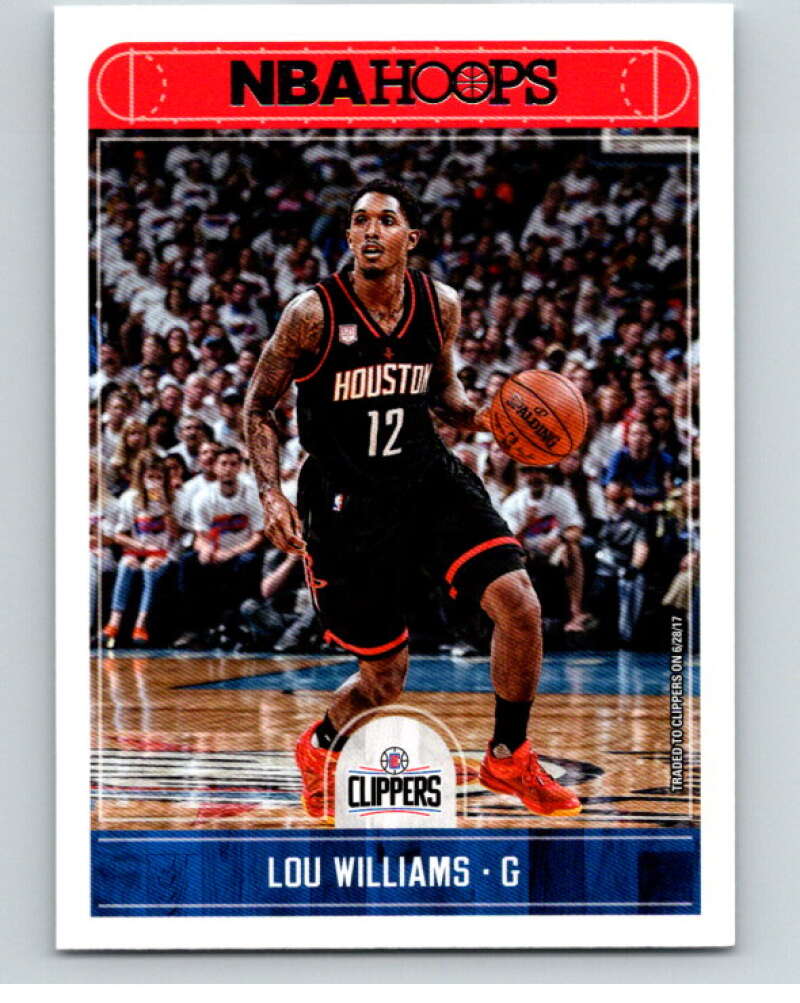 2017-18 Panini Hoops #191 Lou Williams  Los Angeles Clippers  V87597 Image 1