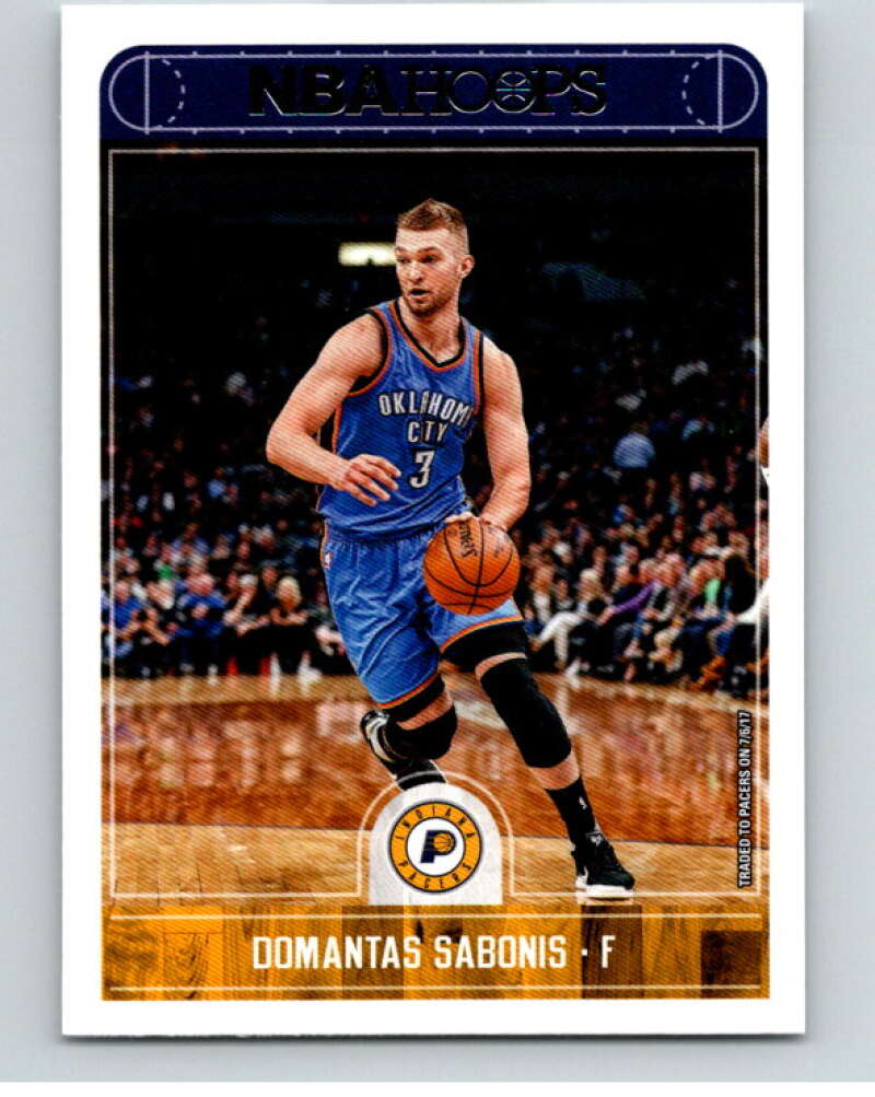 2017-18 Panini Hoops #212 Domantas Sabonis  Indiana Pacers  V87601 Image 1