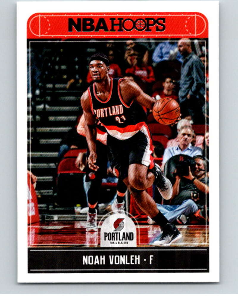 2017-18 Panini Hoops #235 Noah Vonleh  Portland Trail Blazers  V87606 Image 1