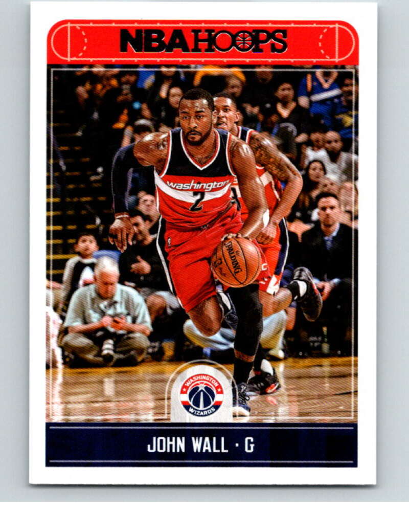 2017-18 Panini Hoops #244 John Wall  Washington Wizards  V87608 Image 1