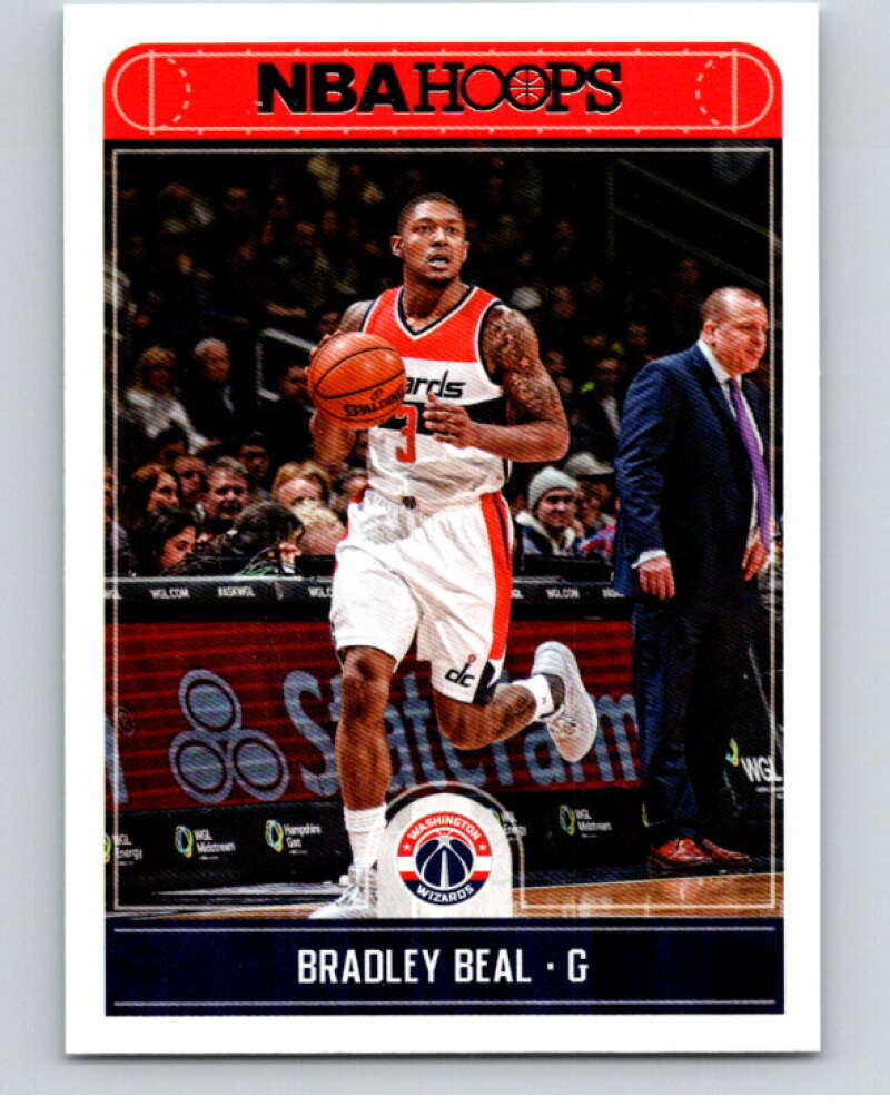 2017-18 Panini Hoops #245 Bradley Beal  Washington Wizards  V87609 Image 1