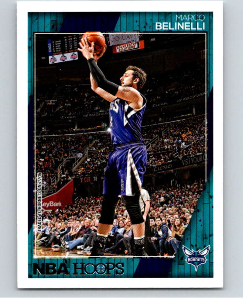 2016-17 Panini Hoops #198 Marco Belinelli  Charlotte Hornets  V87730 Image 1