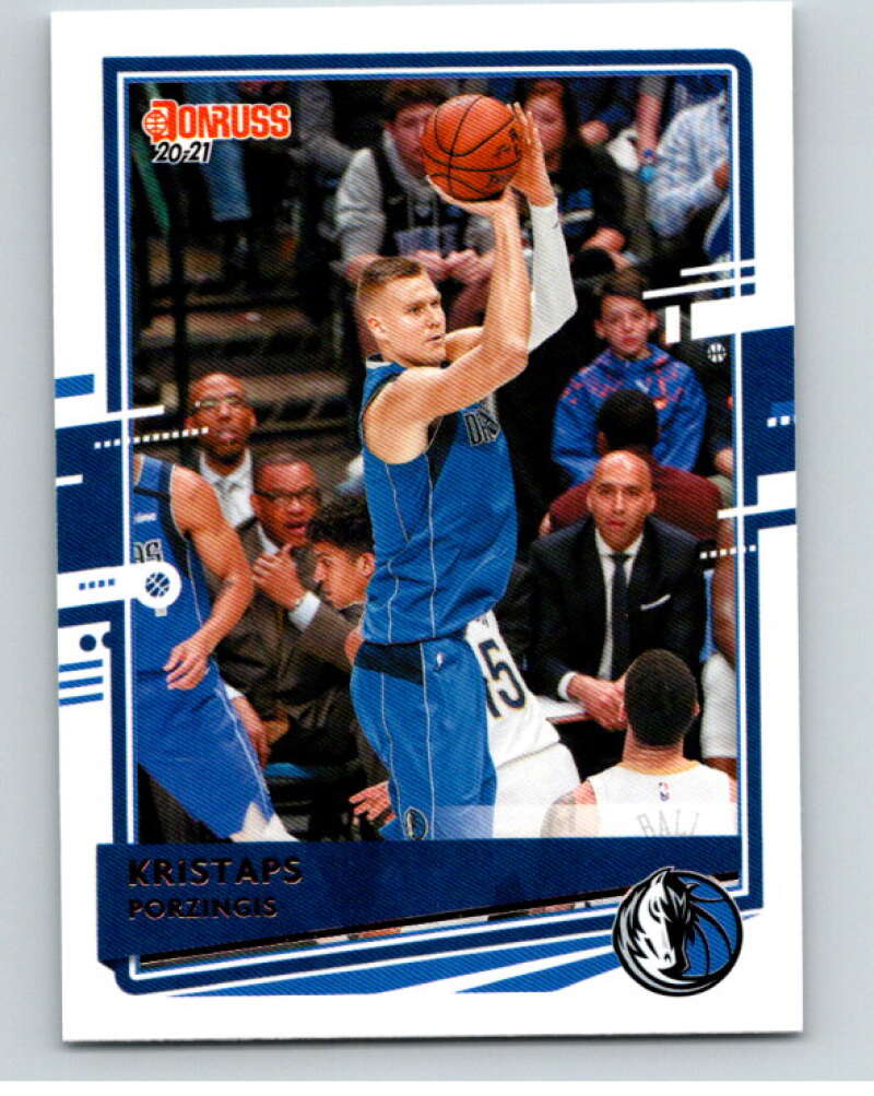 2020-21 Donruss #8 Kristaps Porzingis  Dallas Mavericks  V87769 Image 1