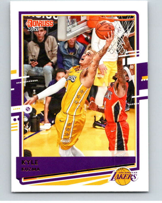 2020-21 Donruss #132 Kyle Kuzma  Los Angeles Lakers  V87816 Image 1