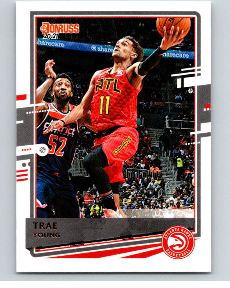 2020-21 Donruss #153 Trae Young  Atlanta Hawks  V87826 Image 1