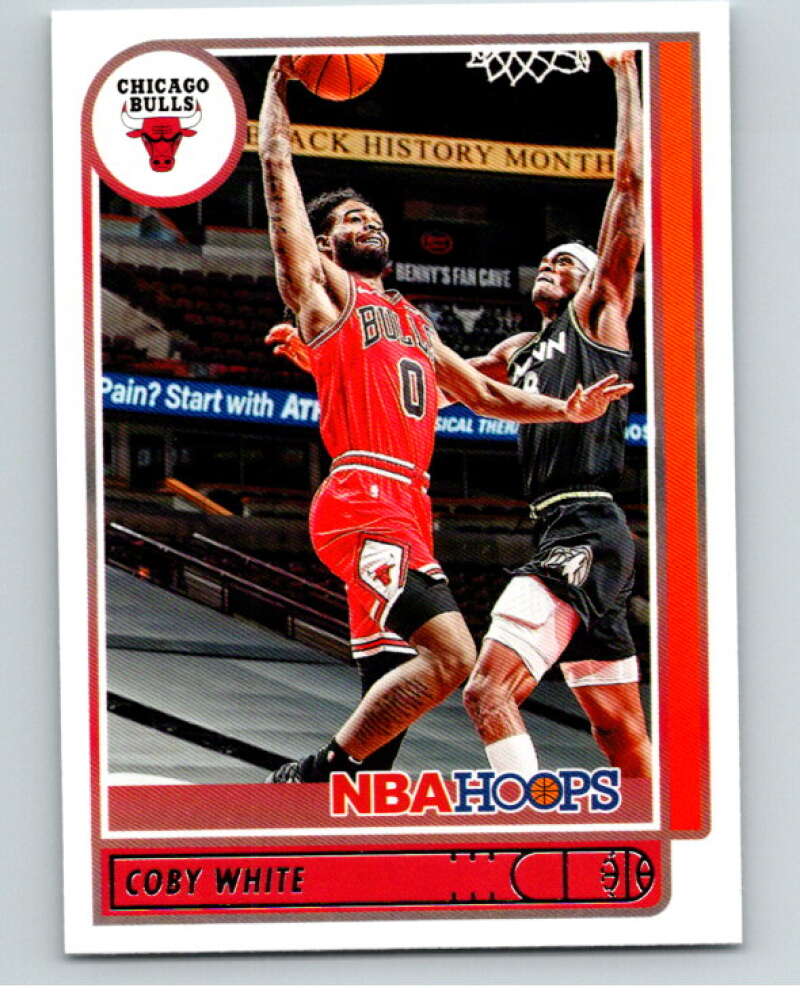 2021-22 Panini Hoops #35 Coby White  Chicago Bulls  V87856 Image 1