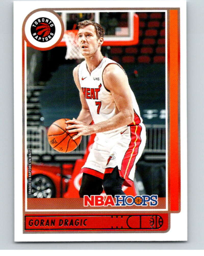 2021-22 Panini Hoops #50 Goran Dragic  Toronto Raptors  V87864 Image 1