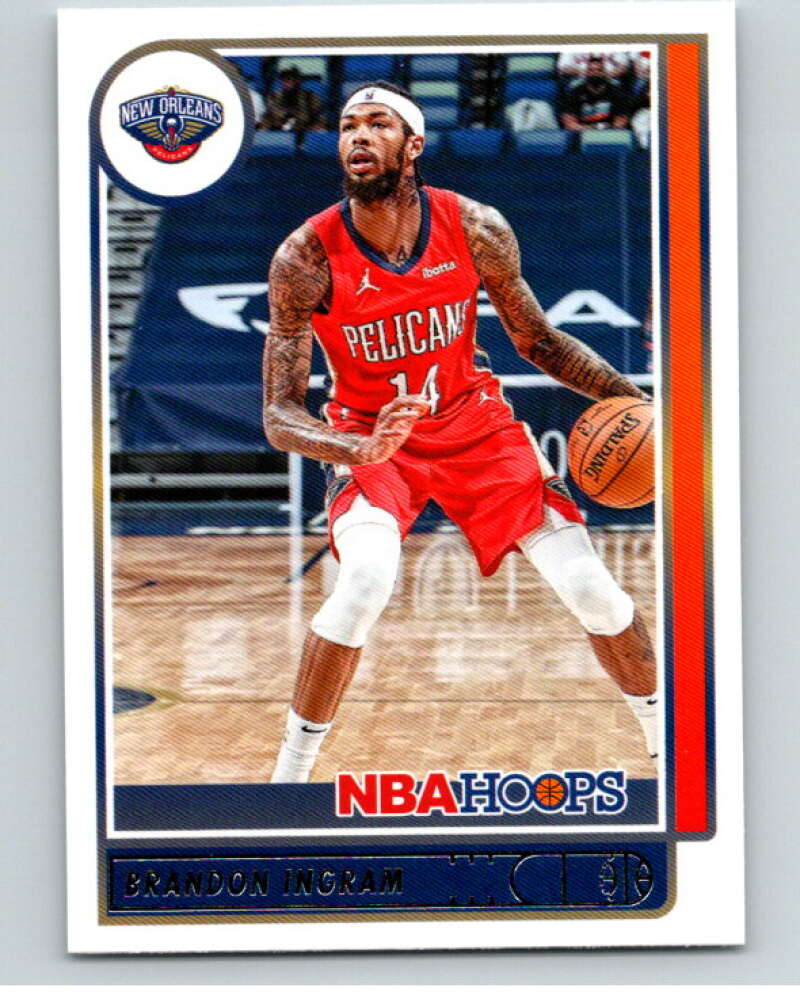 2021-22 Panini Hoops #74 Brandon Ingram  New Orleans Pelicans  V87877 Image 1