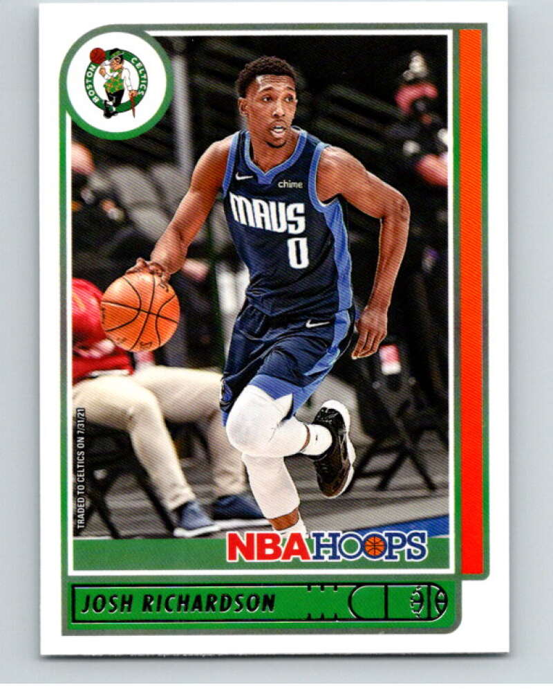 2021-22 Panini Hoops #92 Josh Richardson  Boston Celtics  V87884 Image 1