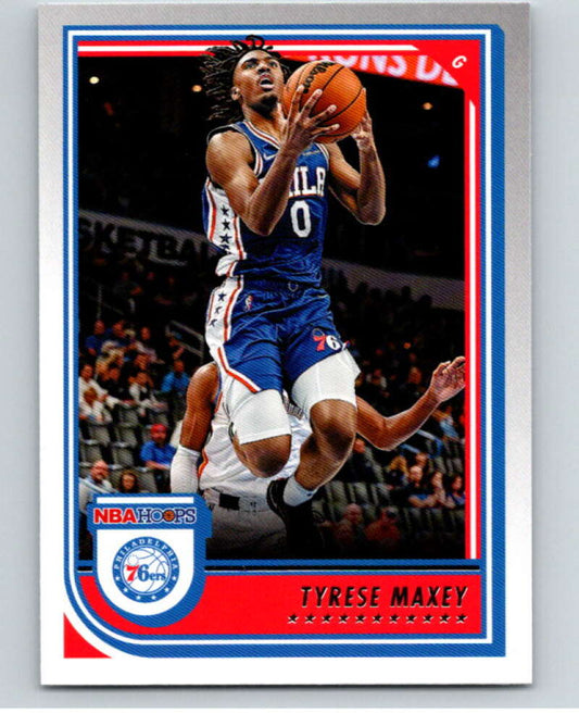 2022-23 Panini NBA Hoops #31 Tyrese Maxey  Philadelphia 76ers  V87968 Image 1