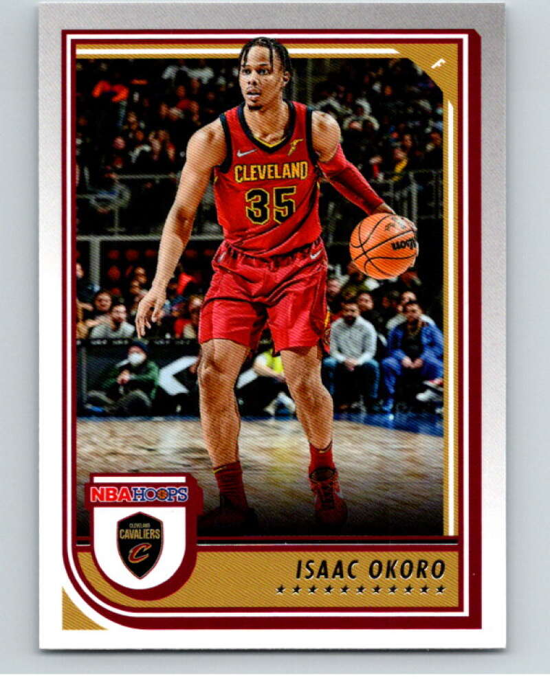2022-23 Panini NBA Hoops #71 Isaac Okoro  Cleveland Cavaliers  V87987 Image 1