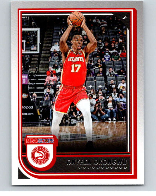 2022-23 Panini NBA Hoops #87 Onyeka Okongwu  Atlanta Hawks  V87998 Image 1