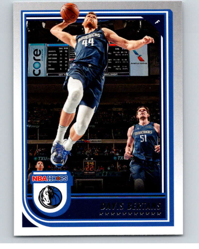 2022-23 Panini NBA Hoops #125 Davis Bertans  Dallas Mavericks  V88018 Image 1