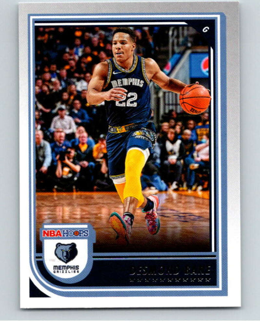 2022-23 Panini NBA Hoops #134 Desmond Bane  Memphis Grizzlies  V88023 Image 1