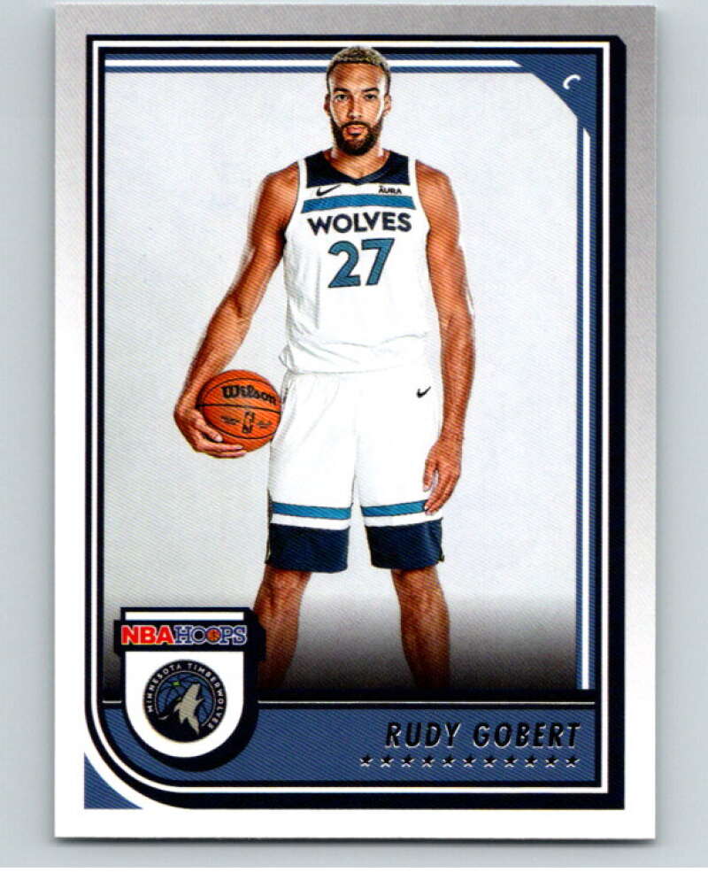 2022-23 Panini NBA Hoops #216 Rudy Gobert Timberwolves  V88068 Image 1