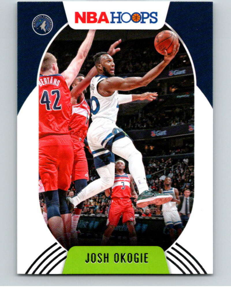 2020-21 Panini Hoops #12 Josh Okogie  Minnesota Timberwolves  V88084 Image 1