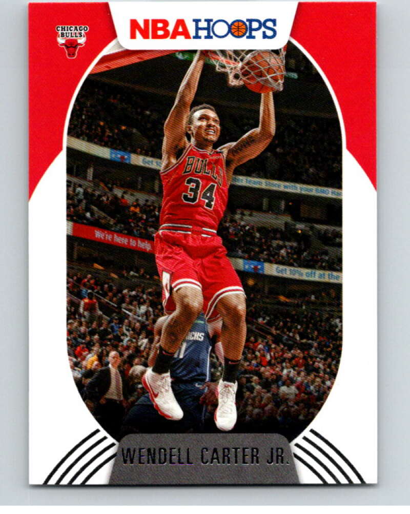 2020-21 Panini Hoops #28 Wendell Carter Jr.  Chicago Bulls  V88092 Image 1