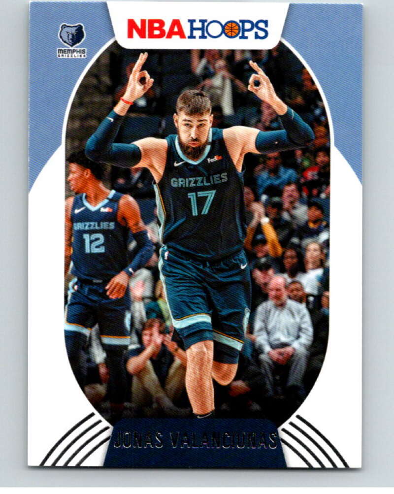 2020-21 Panini Hoops #29 Jonas Valanciunas  Memphis Grizzlies  V88094 Image 1