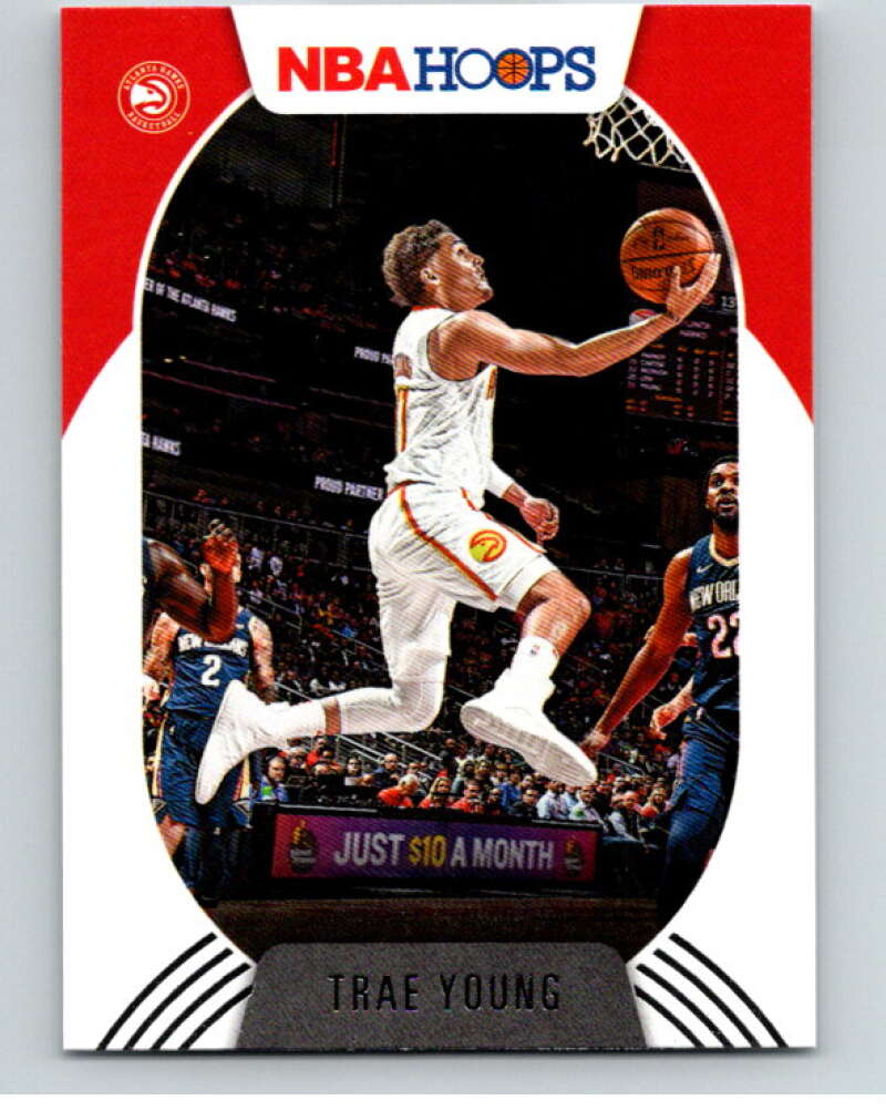 2020-21 Panini Hoops #46 Trae Young  Atlanta Hawks  V88104 Image 1