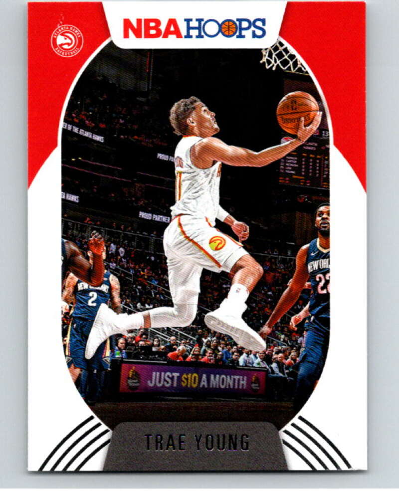 2020-21 Panini Hoops #46 Trae Young  Atlanta Hawks  V88105 Image 1