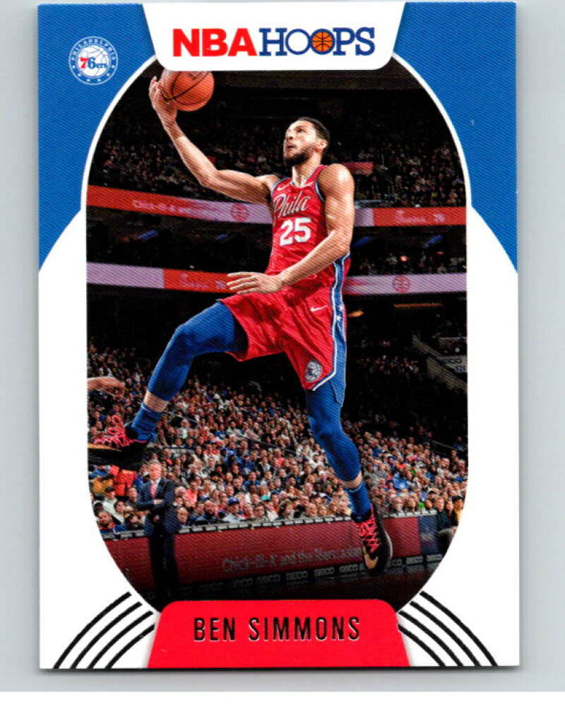 2020-21 Panini Hoops #49 Ben Simmons  Philadelphia 76ers  V88108 Image 1