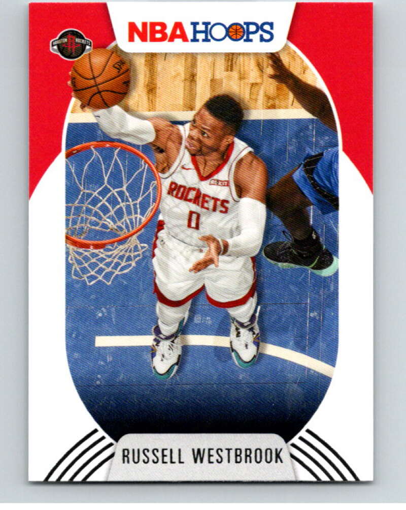 2020-21 Panini Hoops #60 Russell Westbrook  Houston Rockets  V88113 Image 1