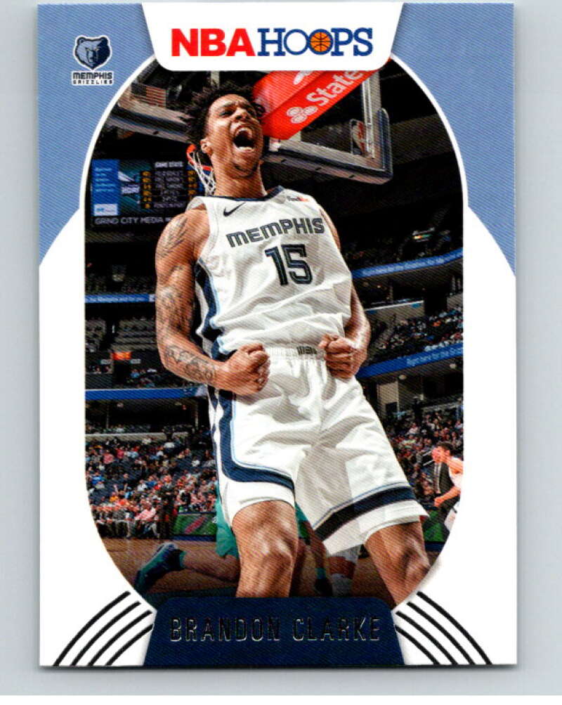 2020-21 Panini Hoops #64 Brandon Clarke  Memphis Grizzlies  V88116 Image 1