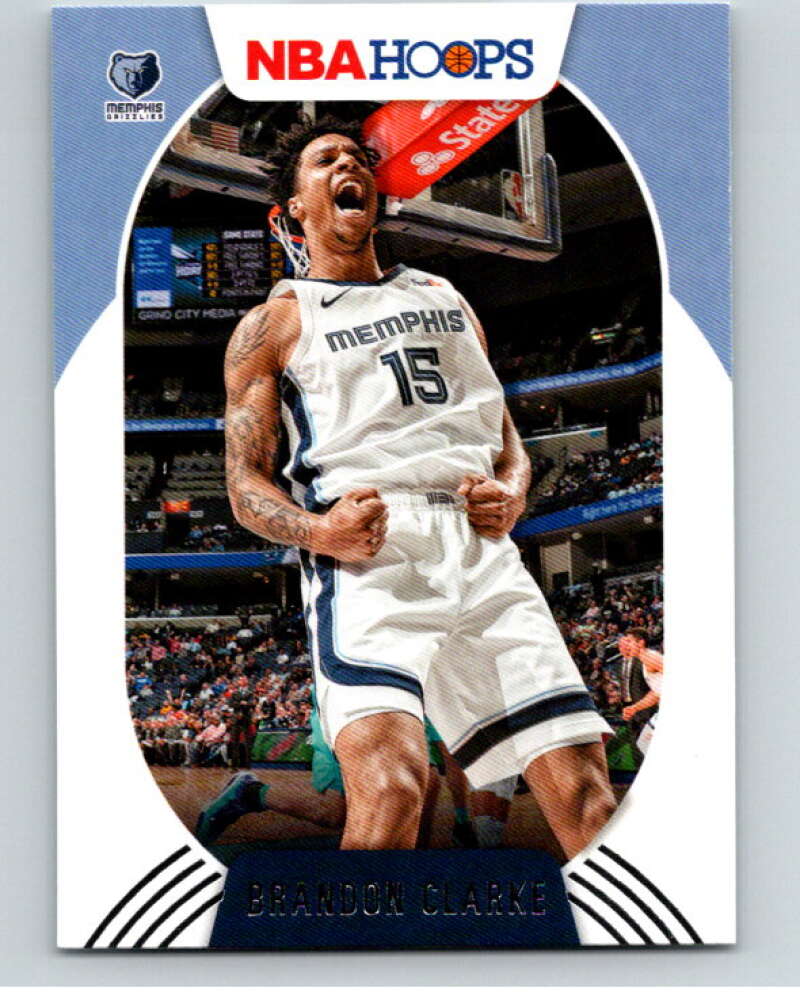 2020-21 Panini Hoops #64 Brandon Clarke  Memphis Grizzlies  V88117 Image 1